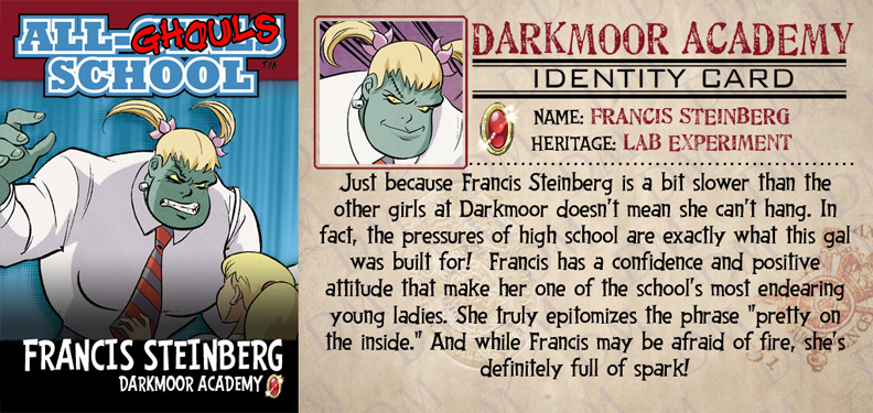 ALL-GHOULS SCHOOL STUDENT BODIES: FRANCIS STEINBERG
